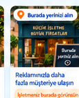 Burada yerinizi alın - işletme reklam alanı